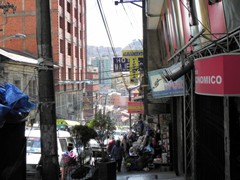 zatloczone la paz